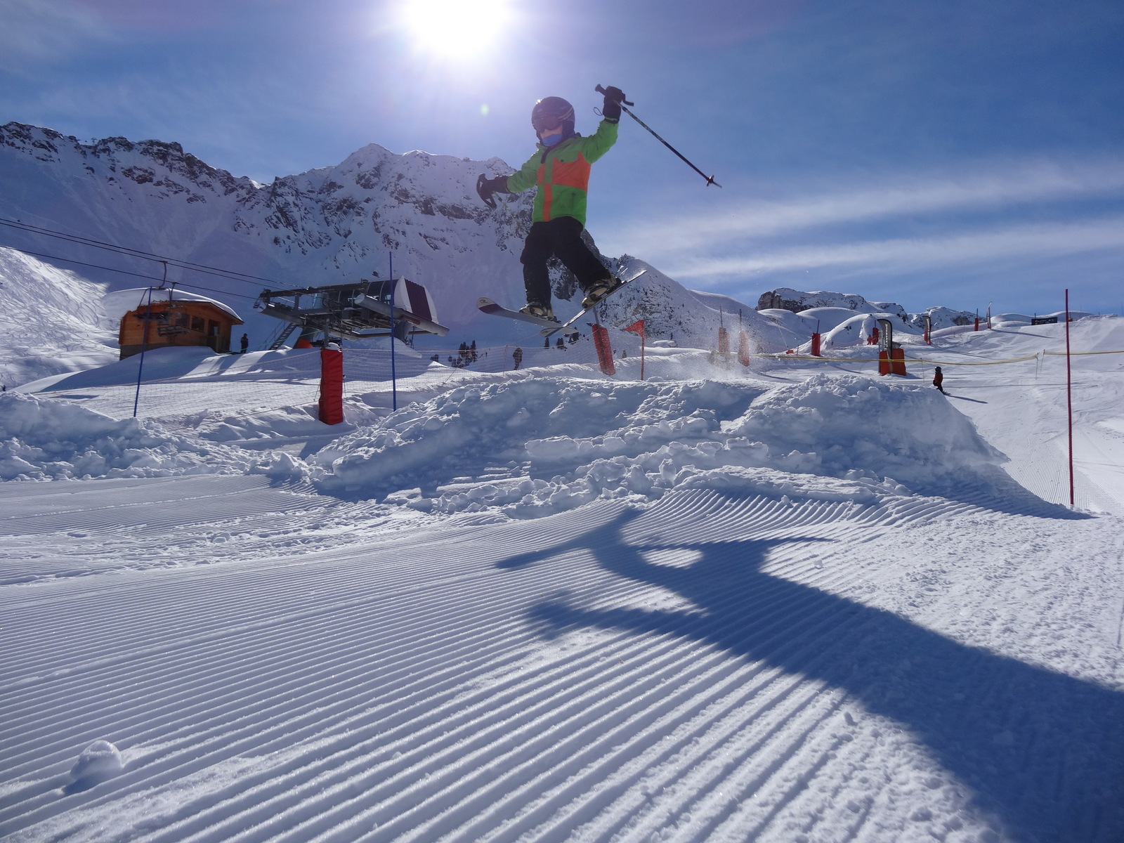 My 6 year old doing a red jump, Champagny
