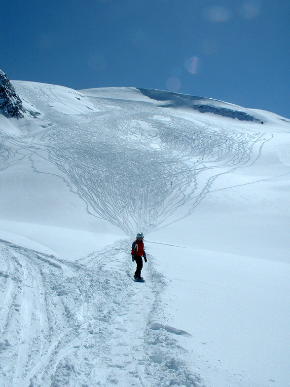 Glacier de la Girose La Grave CY Apr 2005, La Grave-La Meije