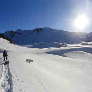 col de joux plane, closed and tranquil, Samoens