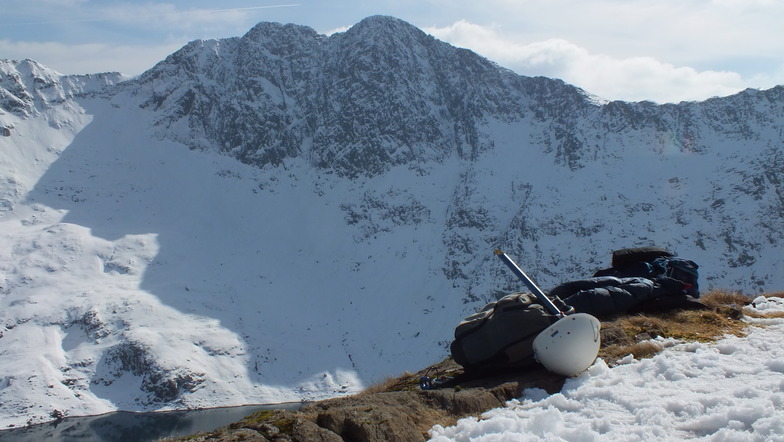 View from PYG Track Snowdon