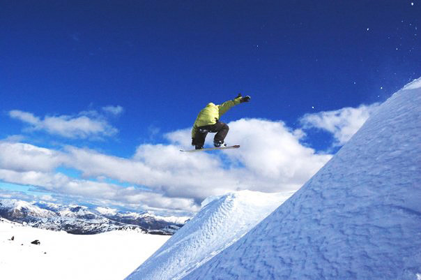 Volando..., Nevados de Chillan