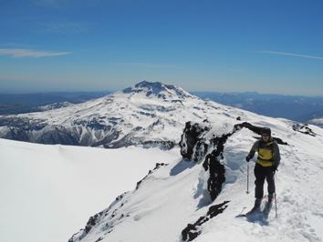 Ski Touring at Volcan Lonquimay, Corralco (Lonquimay)