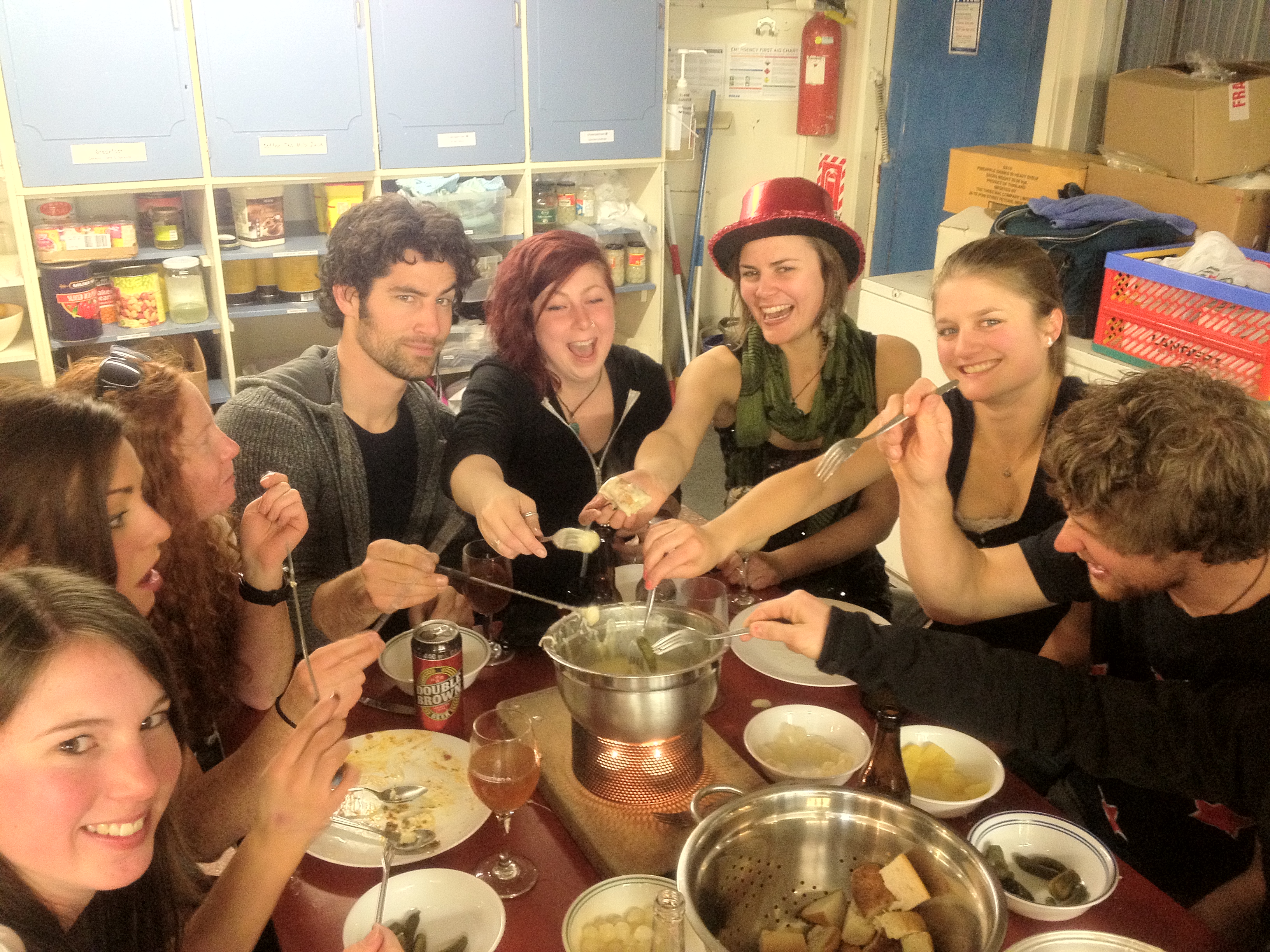 Fondu Swiss night, Mount Cheeseman