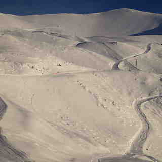 View up to Cockayne, Mount Cheeseman