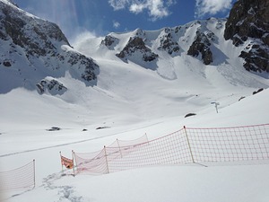 Petit argentier en hiver, Valfrejus photo