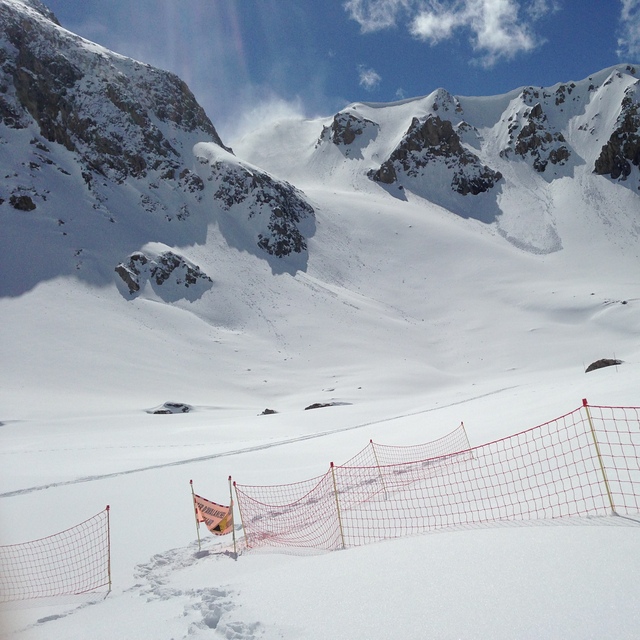 Petit argentier en hiver, Valfrejus