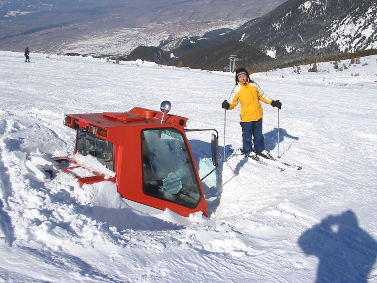 Bansko, two meters of snow...