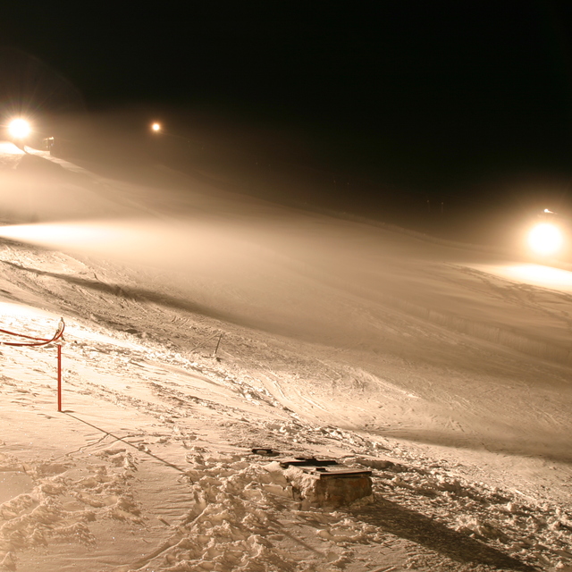 Snow making on the go, Tiffindell