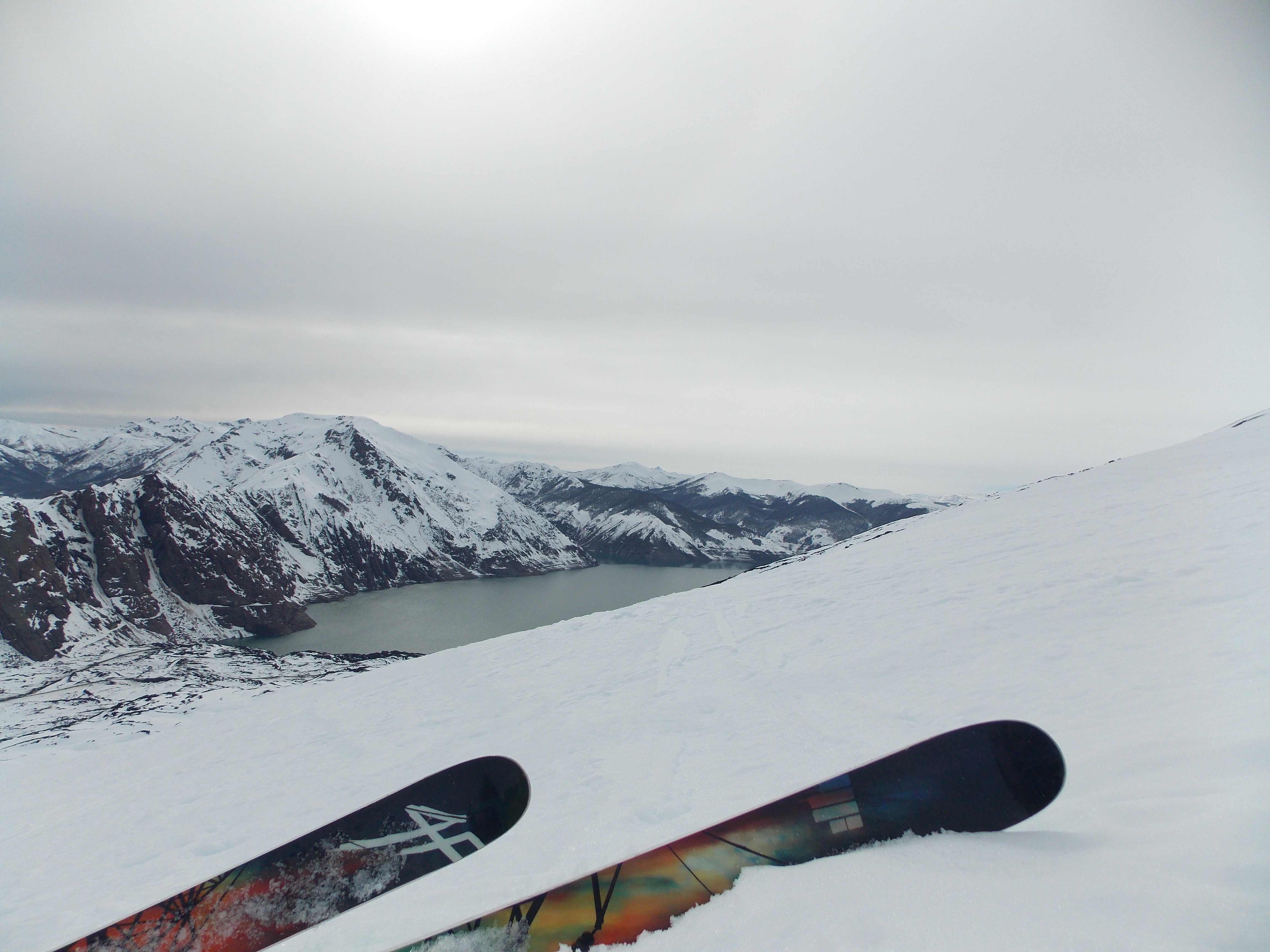 Laguna Laja desde Centro Ski Antuco