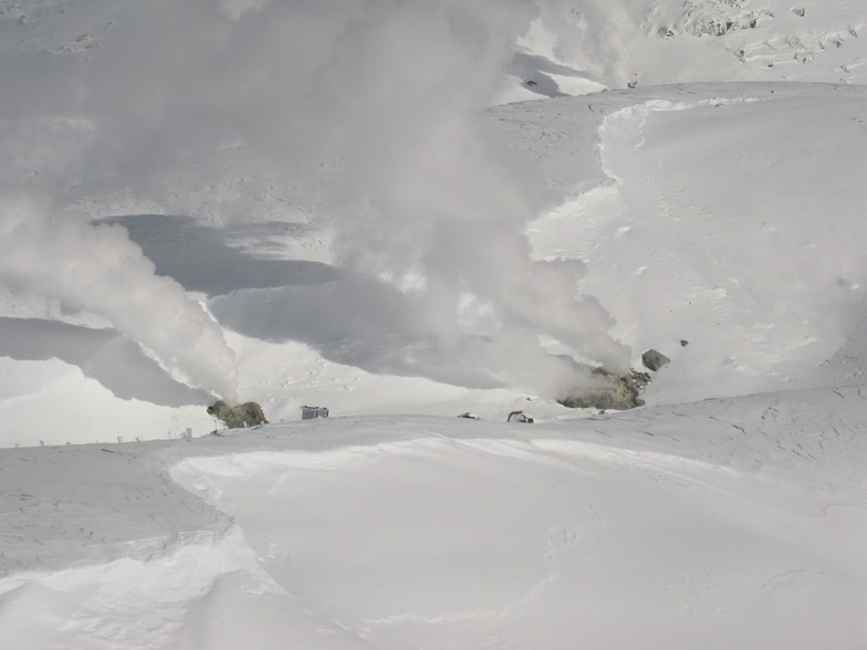 Asahidake Active Vents above top station.