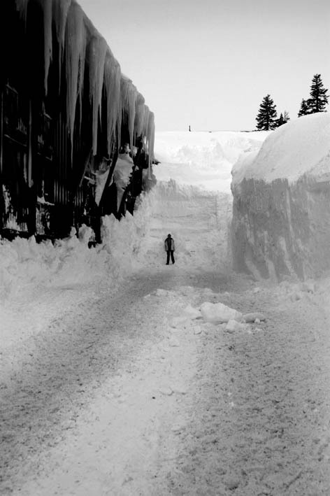 Mammoth Mountain snow