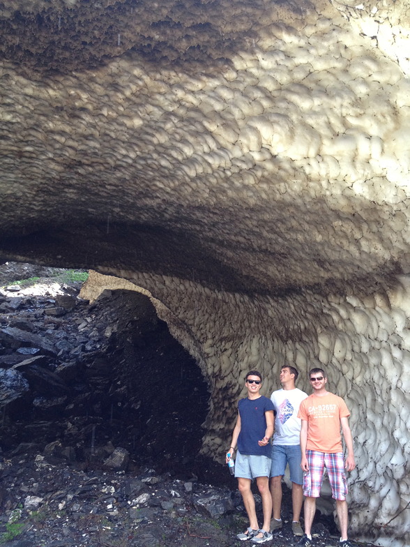 Ice caverns at Sixt Fer A Cheval, Samoens