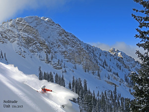 Deep Powder Day!!, Solitude photo