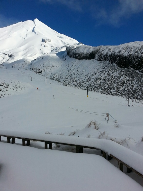 Fresh Snow Saturday 31 Aug, Manganui