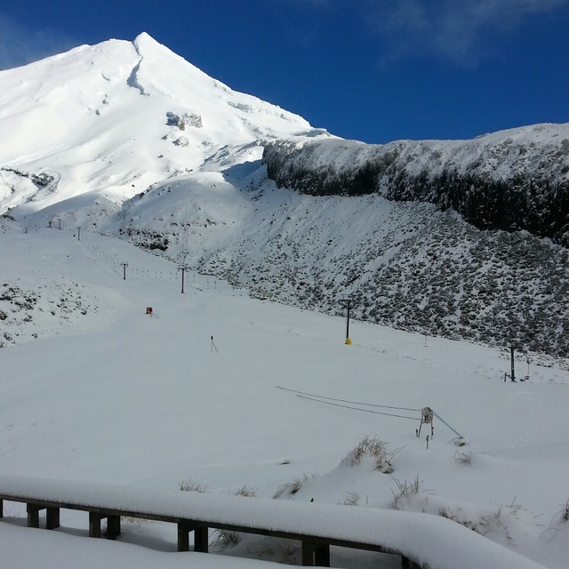 Fresh Snow Saturday 31 Aug, Manganui