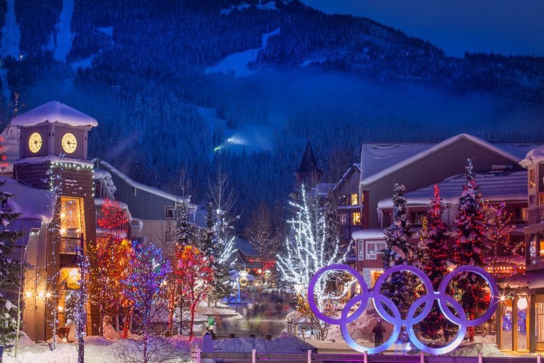 Night time in the village, Whistler Blackcomb