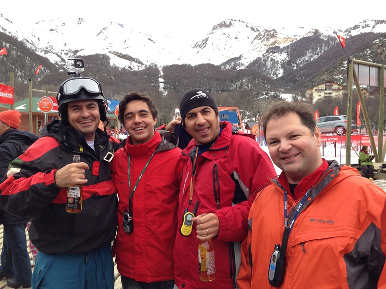 DRINKING---SKING CHILLAN, Nevados de Chillan