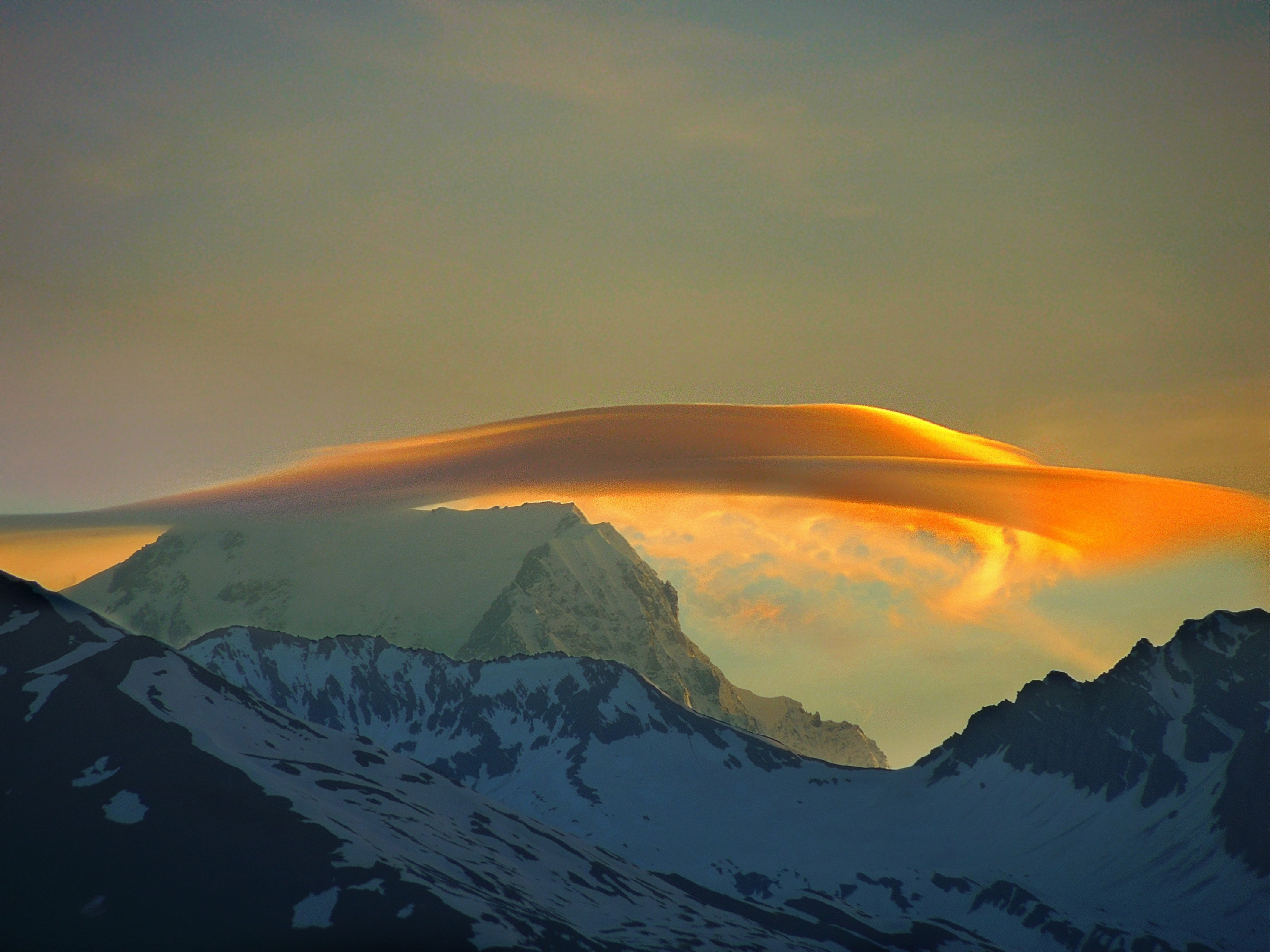 Mont Blanc Sunrise, Montchavin
