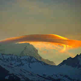Mont Blanc Sunrise, Montchavin
