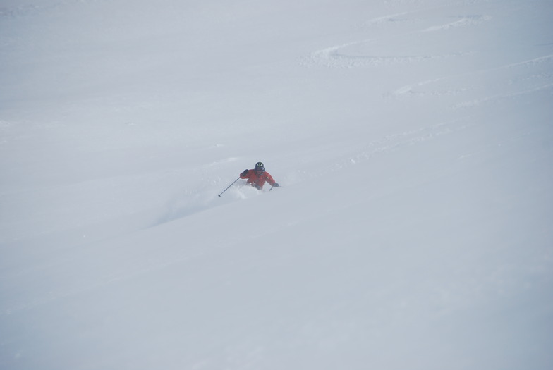 dia de nieve, Las Leñas