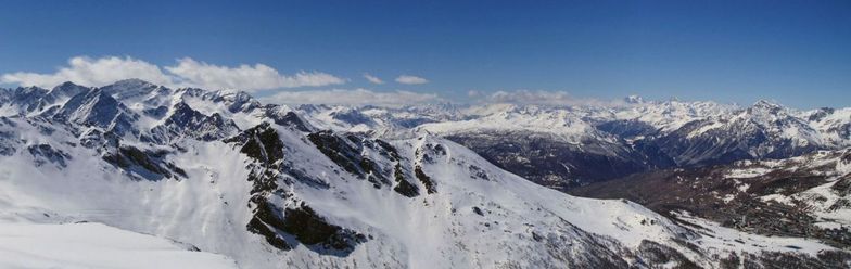 Ski runs of Sestriere, Sestrière (Vialattea)