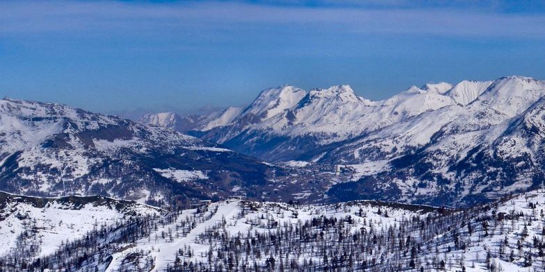 Ski runs of Sestriere, Sestrière (Vialattea)