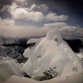 Igloo Over Mount Aspiring, Treble Cone