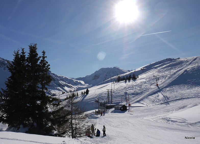 Le Dos Rond, Monchavin, La Plagne