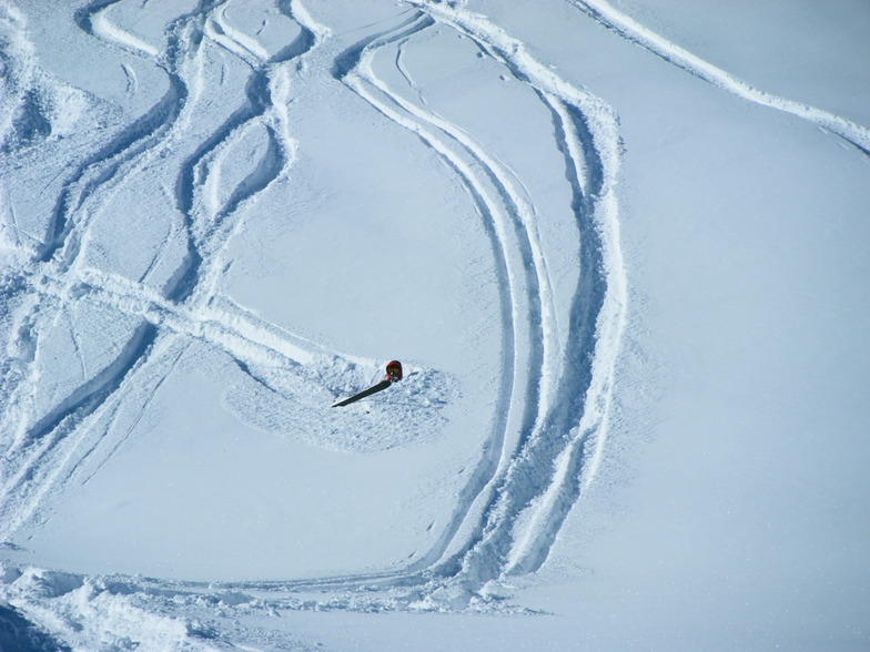 powder bomb, Whistler Blackcomb