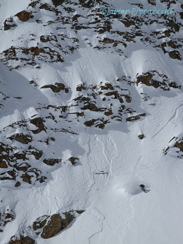 Freeride at Diavolezza with Mauro Meier, Diavolezza-Lagalb