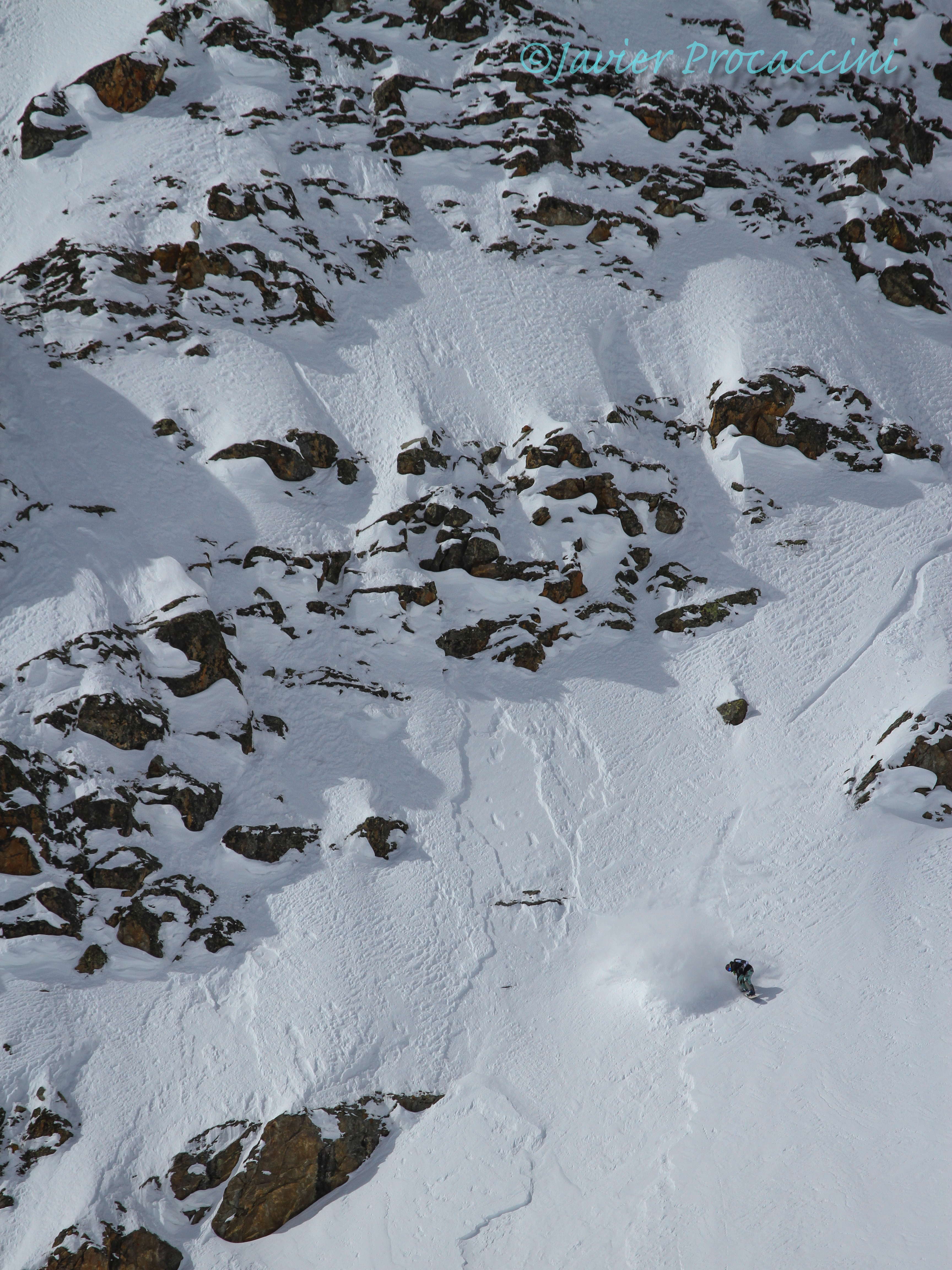 Freeride at Diavolezza with Mauro Meier, Diavolezza-Lagalb