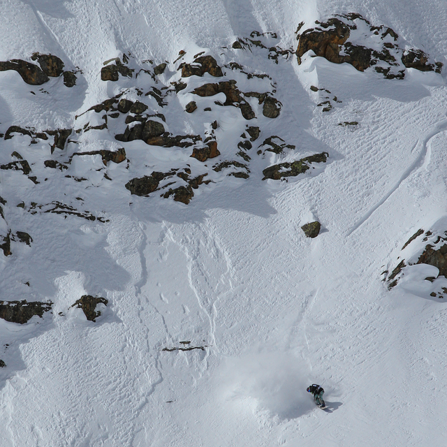 Freeride at Diavolezza with Mauro Meier, Diavolezza-Lagalb