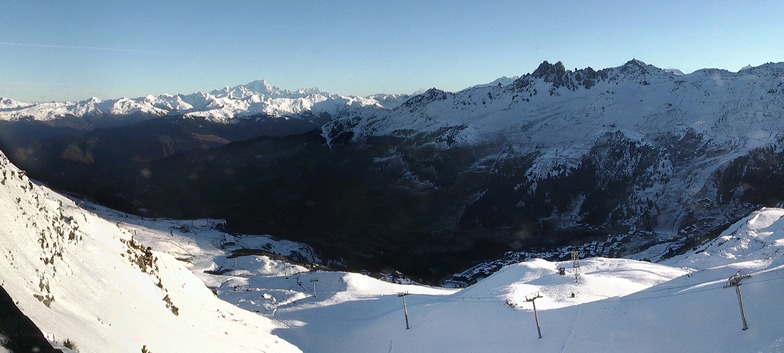 Above St Martin de Belleville - Tougnettte ridge