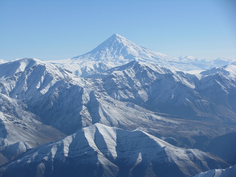 Damavand from Tochal, Mount Damavand