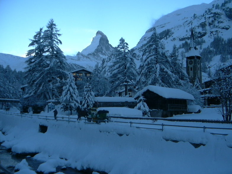 Dusk in Zermatt