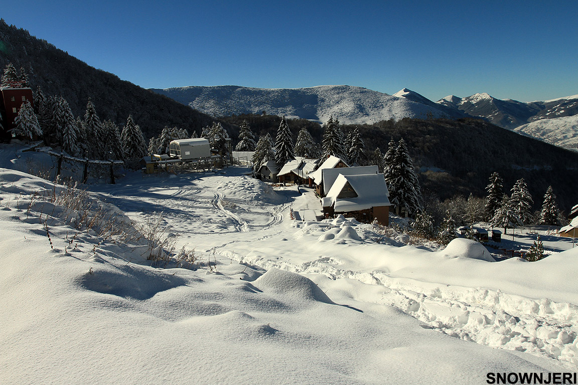Plenty of snow in November, Brezovica