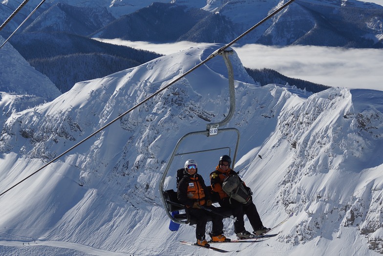 Polar Peak Chair & Curry Headwall, Fernie