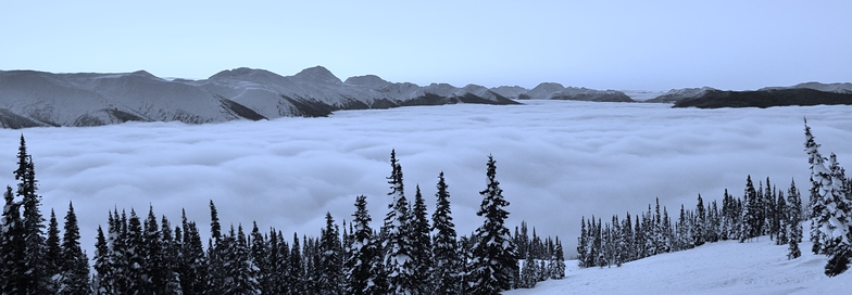 over the cloud, Powder King