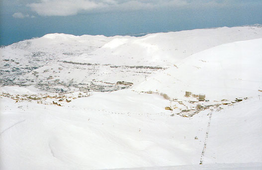 Faraya Nabil corridor and SEAVIEW, Mzaar Ski Resort