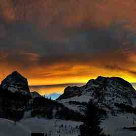 Effet de Foën sur les Pyrénées, Gourette