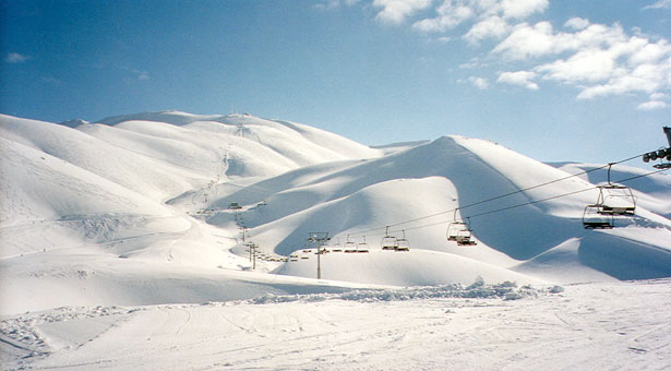 Faraya-Mzaar-top-lift, Mzaar Ski Resort