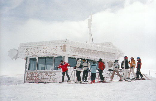 Faraya-JabalDib-top-of-lift, Mzaar Ski Resort