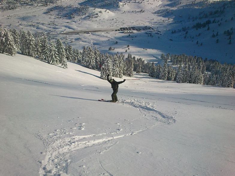 Powder Day, Kalavryta Ski Resort