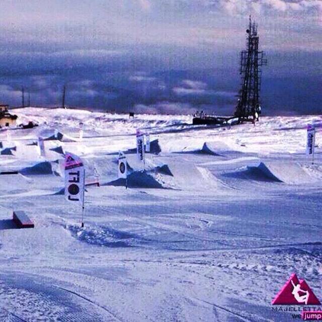 Passo Lanciano - Majelletta Snow: Majelletta We_Jump