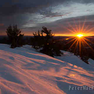 three minutes of glow..., Mt Bachelor