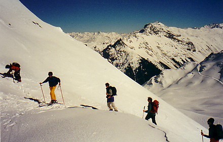 Returning to Davos from Austria with Tony