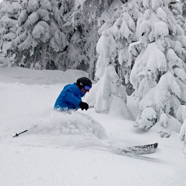 Deep Powder on Jan 3rd 2014, Sun Peaks