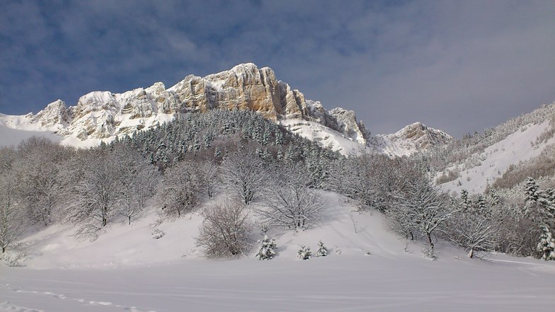 Gresse en Vercors snow