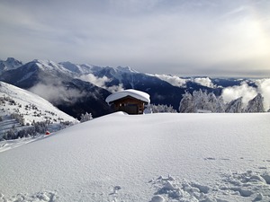 Cabane depert luge d'été, La Colmiane photo