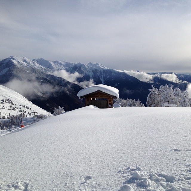 Cabane depert luge d'été, La Colmiane